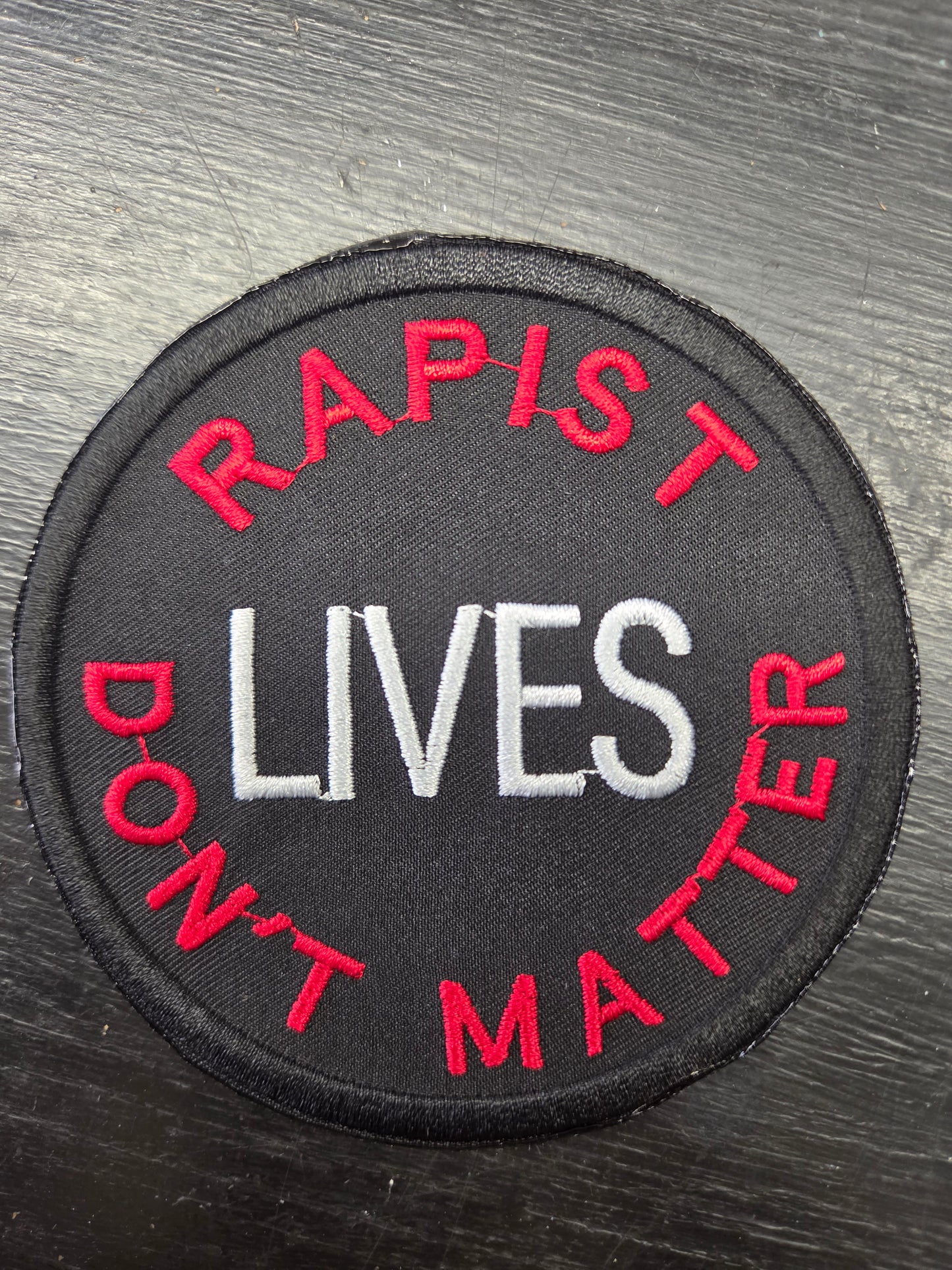 Rapist Lives Don't Matter